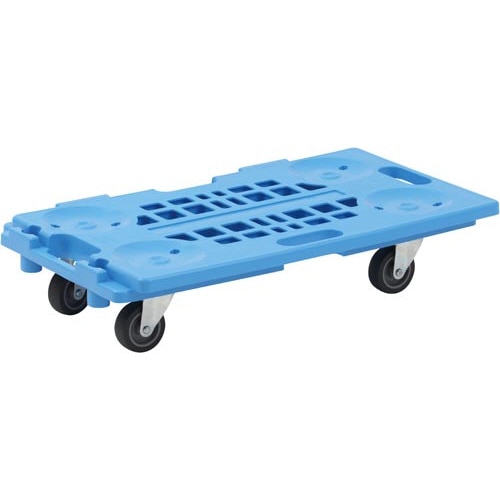 連結静音樹脂台車（四輪自在ゴム）　２００ｋｇ