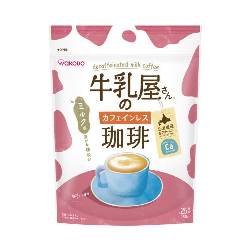 牛乳屋さんのカフェインレス珈琲　２８０ｇ※