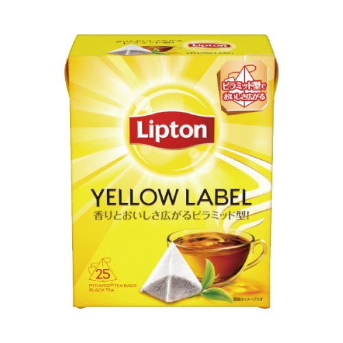 イエローラベル　三角ティーバッグ　２５Ｐ※