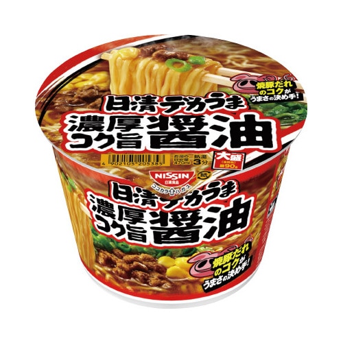 日清デカうま　濃厚コク旨醤油　１１６ｇ※