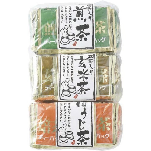 ３つの味が楽しめるティーバッグアソート　１５０Ｂ入※