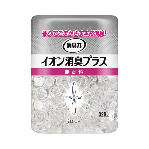消臭力クリアビーズイオン消臭プラス　本体３２０ｇ