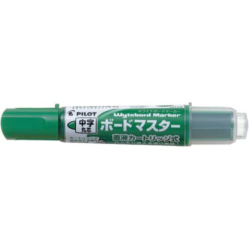 ボードマーカー　ボードマスター　中字丸芯　緑