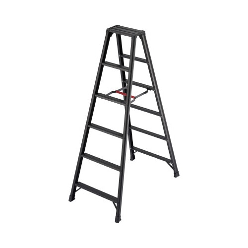 脚軽ブラック（トレー形状）６段