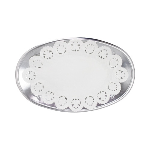 パーティープレート　シルバー　大　２枚入