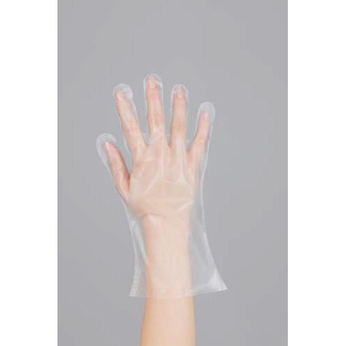 ポリエチレン手袋　内エンボス　Ｍ　１００枚入
