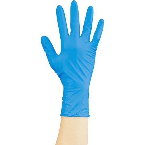 ニトリル手袋ストロング粉無　青　Ｓ　１００枚入