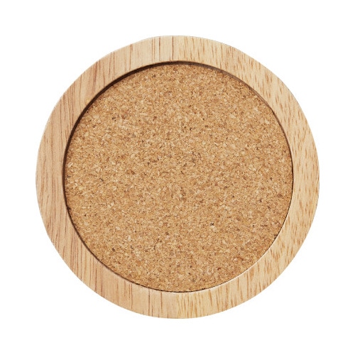 ウッドコースター丸型　１０枚入