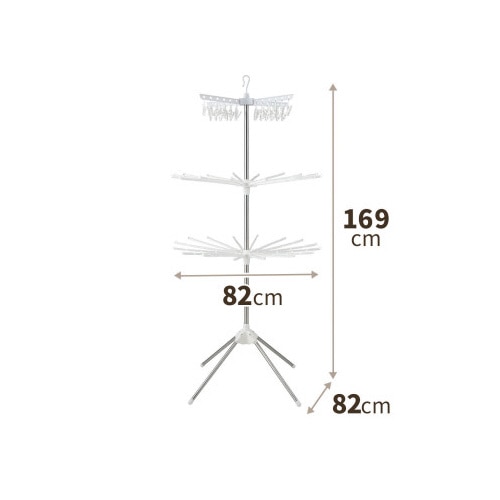 ポーリッシュ組立式スタンド物干しＰＳ１０Ｋ