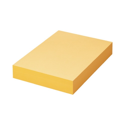 カラーペーパーＲ１００　オレンジＡ４　１冊５００枚