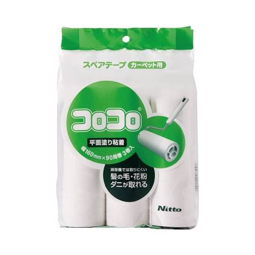 コロコロスペアテープ平面塗りライト３巻入