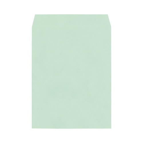 ソフトカラー封筒　角３　グリーン　１００枚入