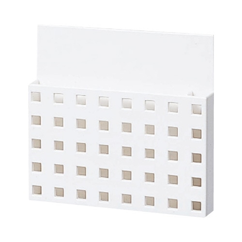 マグネットメモ＆レターポケット　ホワイト