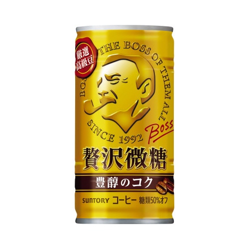 ボス　贅沢微糖　１８５ｇ　３０缶※