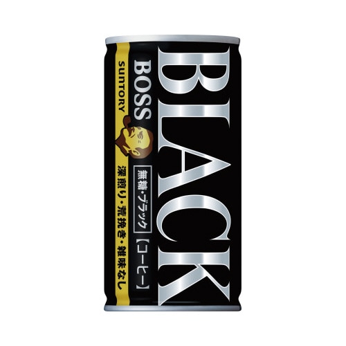 ボス　無糖ブラック　１８５ｇ　３０缶※