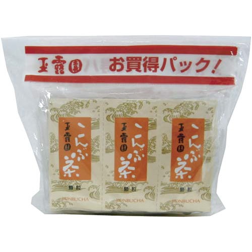 こんぶ茶×２１袋　梅こんぶ茶×２０袋　アソート※