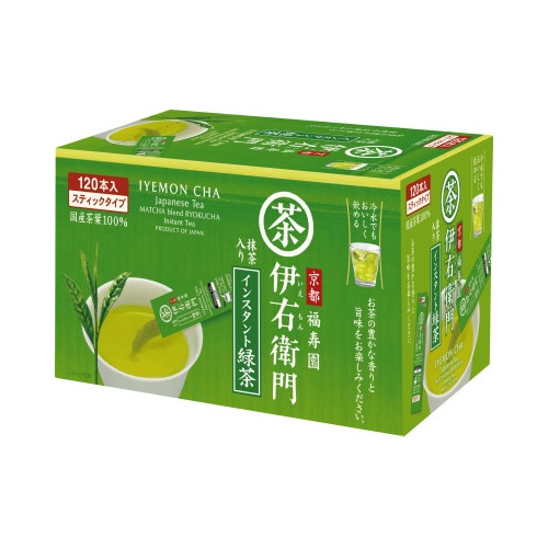 伊右衛門　緑茶　インスタントスティック　１２０本※