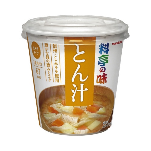 カップ料亭の味　とん汁　６食入※