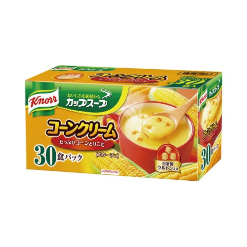 クノールカップスープ　コーンクリーム　３０食入※