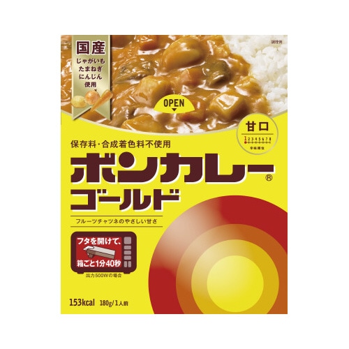 ボンカレーゴールド　甘口　１０食入※
