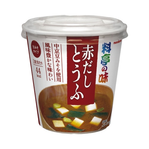 カップ料亭の味　赤だしとうふ　６食入※