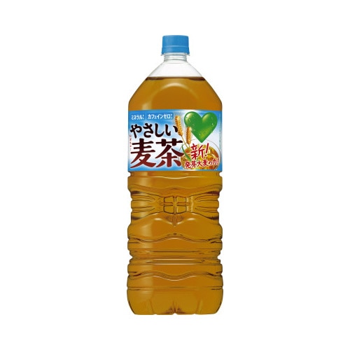 グリーンダカラ　やさしい麦茶　２Ｌ　６本※