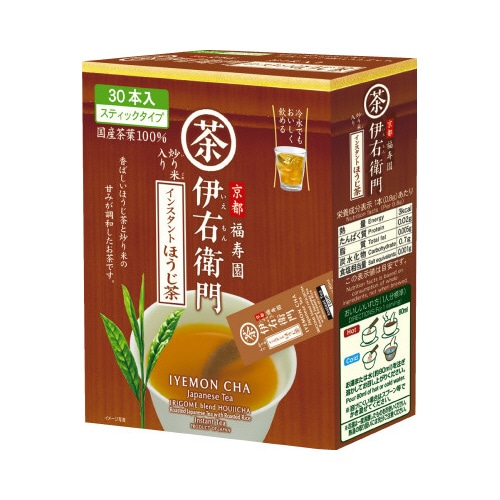 伊右衛門炒り米入ほうじ茶スティック　３０本※