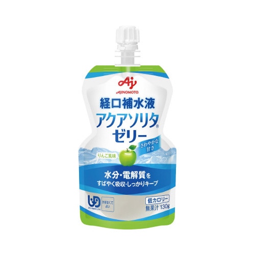 経口補水液　アクアソリタゼリー　りんご風味　６個入※