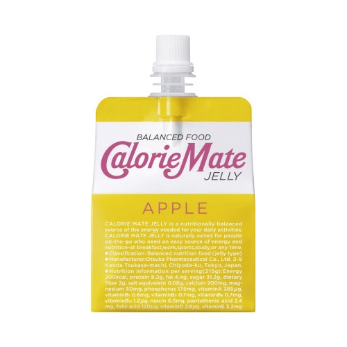 カロリーメイトゼリー　アップル２１５ｇ　６個入※