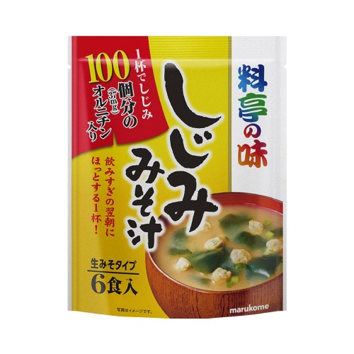 お徳用　料亭の味しじみ　６食※