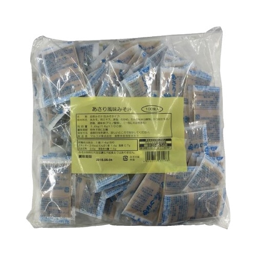 業務用生みそ汁あさり１００食※