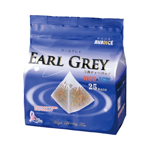 アールグレイ紅茶三角ティーバック　２５Ｐ※