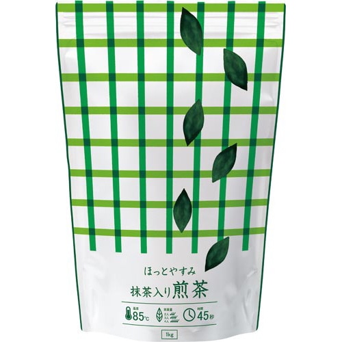 ほっとやすみ抹茶入り煎茶　１ｋｇ※