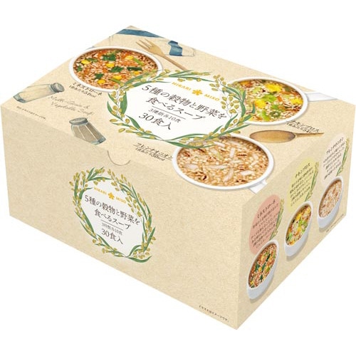 ５種の穀物と野菜を食べるスープ３０食※