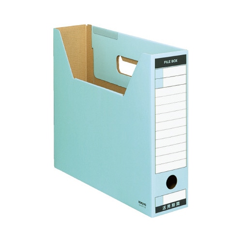 ファイルボックス　Ｔタイプスリム　Ａ４横　青