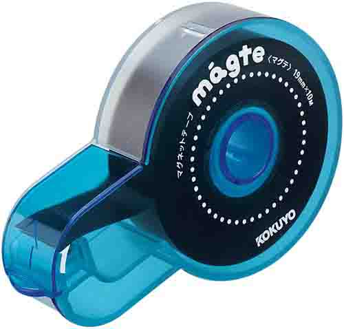 マグネットテープマグテ片面接着剤ディスペンサー付き