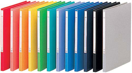 パンチレスファイルＡ４　アオ　３セット