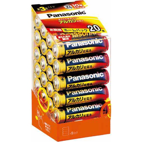 アルカリ乾電池　単３　２０本入