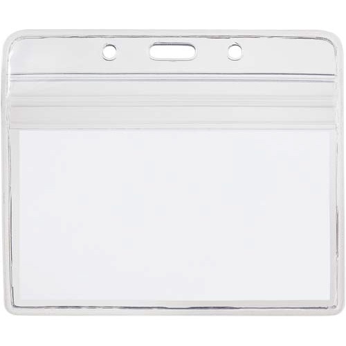 ソフト名札ケース（名刺サイズ防水）１００枚