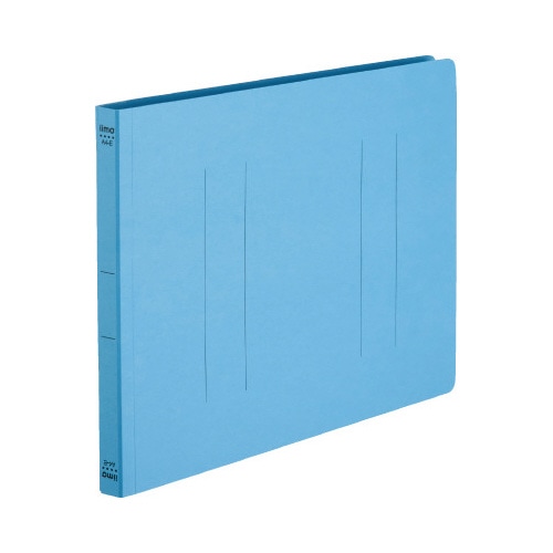 ｉｉｍｏフラットファイルＡ４横スカイブルー１０冊