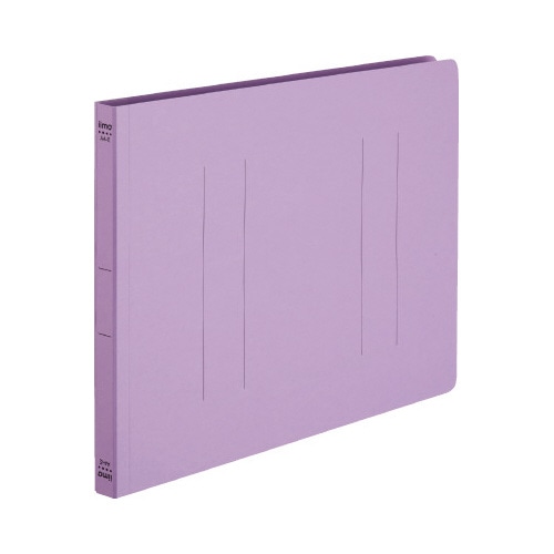 ｉｉｍｏ　フラットファイル　Ａ４横　紫　１０冊