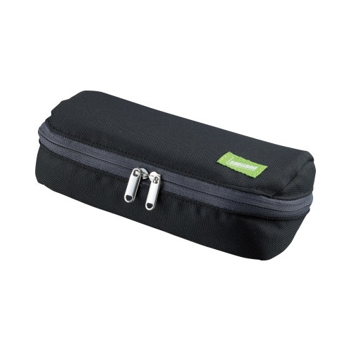 ペンケース＜シェルブロ＞ブラック×オレンジ