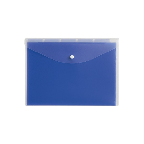 ホルダーケースＫ２（５山インデックス付）Ａ４青