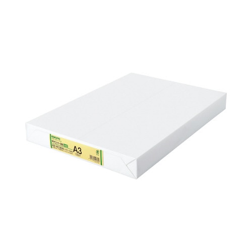 ＰＰＣカラー用紙　共用紙　Ａ３　５００枚入　黄