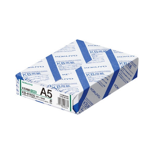 ＫＢ用紙（共用紙）　Ａ５　１冊（５００枚）