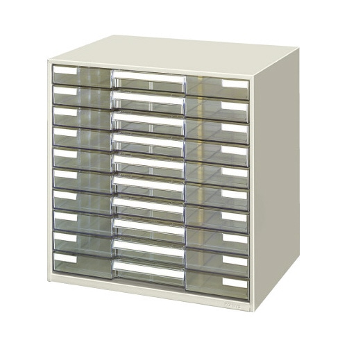 レターケース透明プラスチック引き出しＡ３　１０段