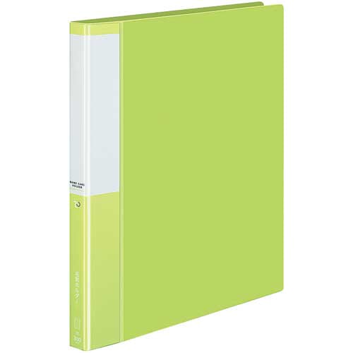 名刺ホルダーポジティ差替式　Ａ４縦　薄緑　３００名