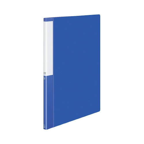 クリヤーブックポジティ　Ｂ４縦　青　２０Ｐ