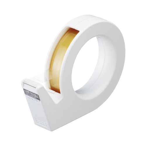 テープカッター　カルカットハンディ大巻白