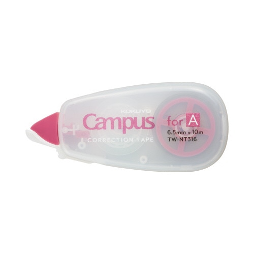 キャンパス修正テープ使い切り　Ａ罫　１０ｍ